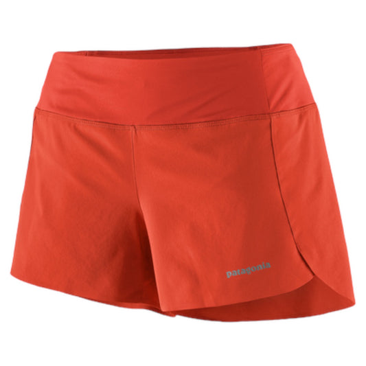 Patagonia - Women's Strider Pro Shorts - 3½" - pimento red - Short running femmes