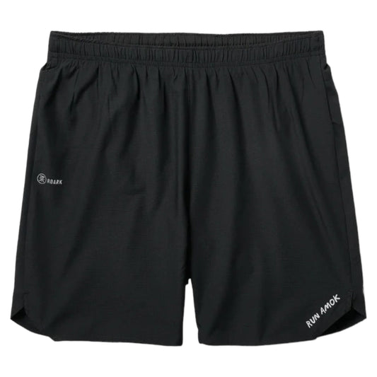 Roark Run Amok - Baja Shorts 7" - black - short running hommes