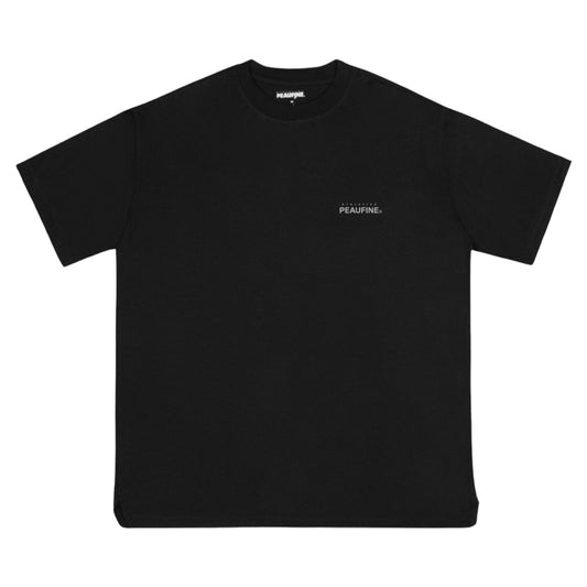 Peaufine Athletics - Wood T-shirt - black - Teeshirt Running Hommes