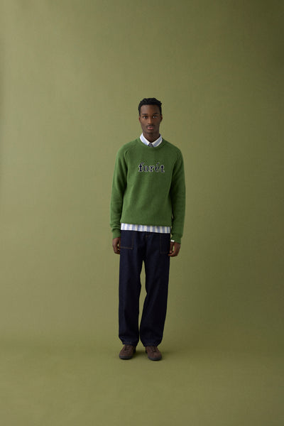 Forét   - Meadow Knit - willow - Men’s sweater