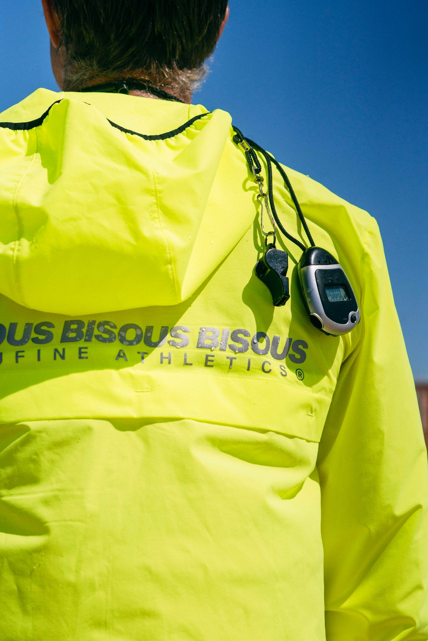 Peaufine Athletics X Bisous Skateboards - Ripstop Training Jacket Run for Fun - veste running hommes