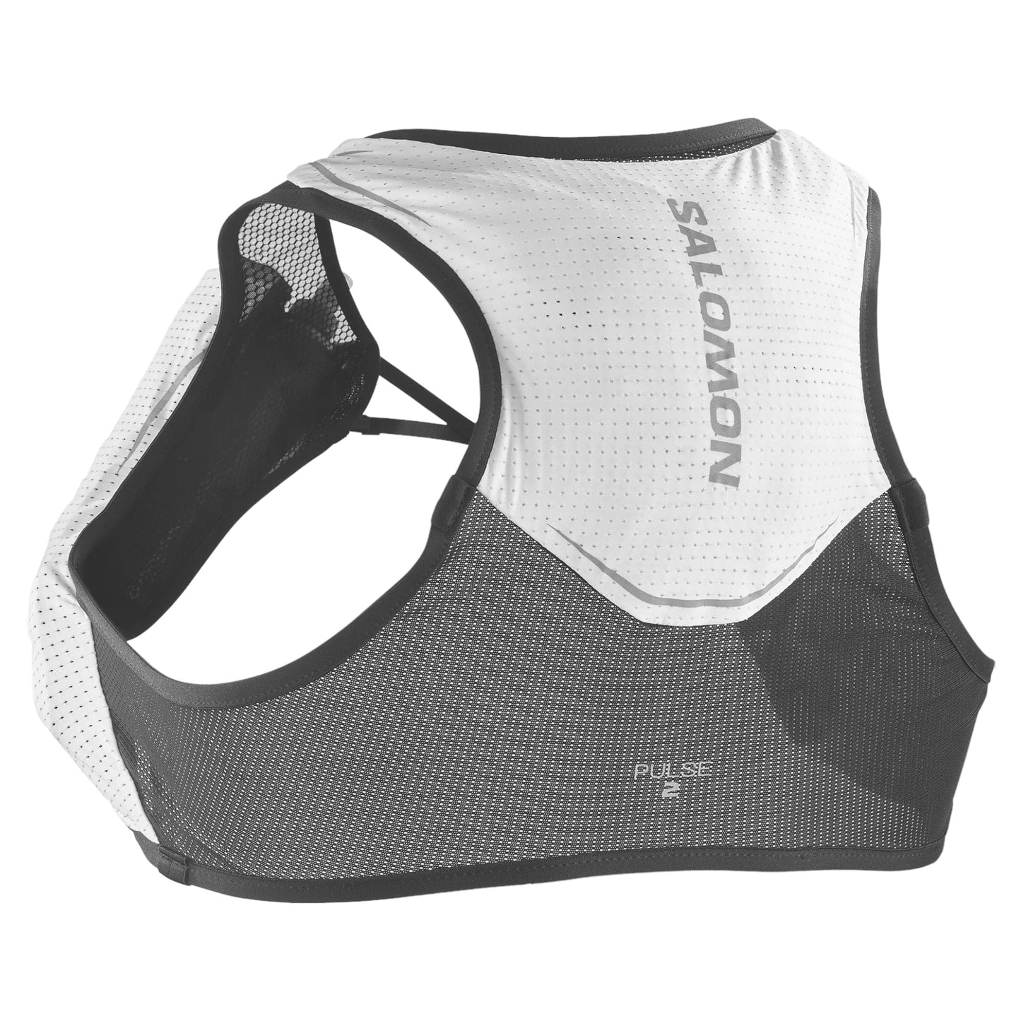 Salomon - Pulse 2 - white / black - unisex running vest