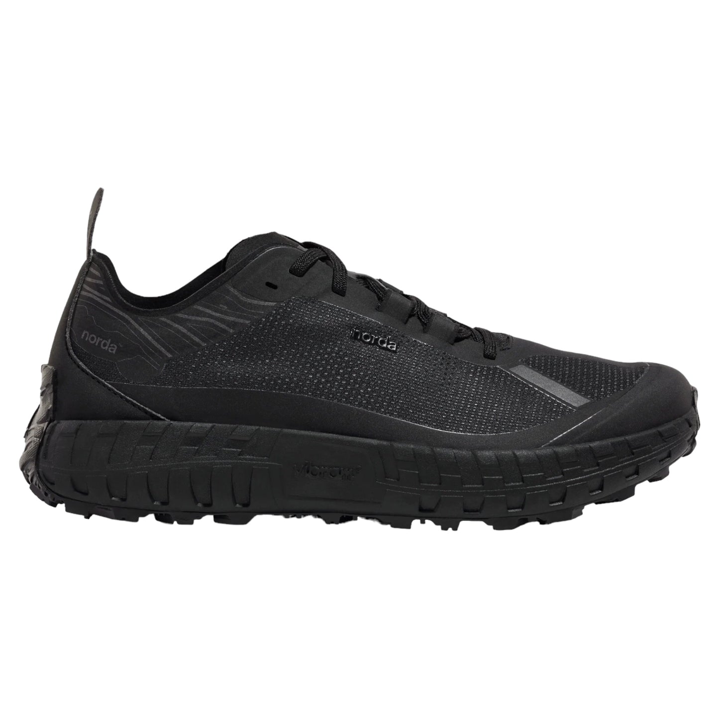 Norda - 001 - Stealth Black Dyneema® - Chaussures de trail running hommes