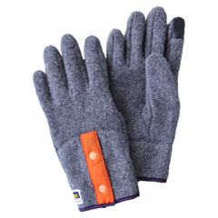 Elmer By Swany - EM360 Eco Fleece 5finger Gloves - charcoal