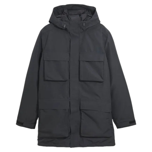 Aigle - Mid-Length Hooded Dupont Sorona® Quilted MTD® Parka - black - Men’s jacket