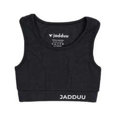 Jadduu - Brassière de sport pour femme Jambiani Natura 2 - black