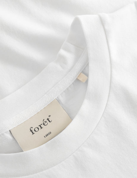 Forét - Pic Teeshirt - White