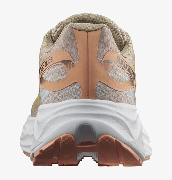 Salomon - Aero Glide - Safari / White / Cantaloupe - Women’s running shoes