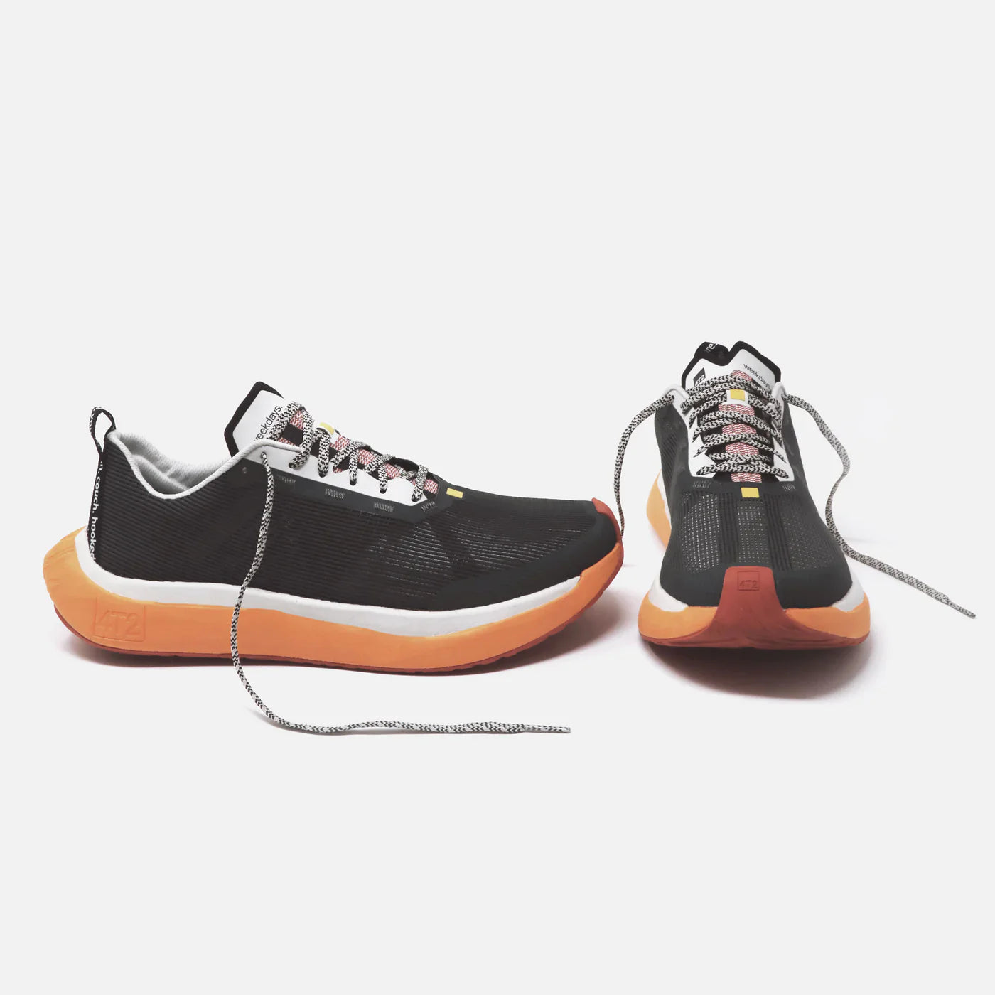 4T2 - Weekdays - black - running shoes