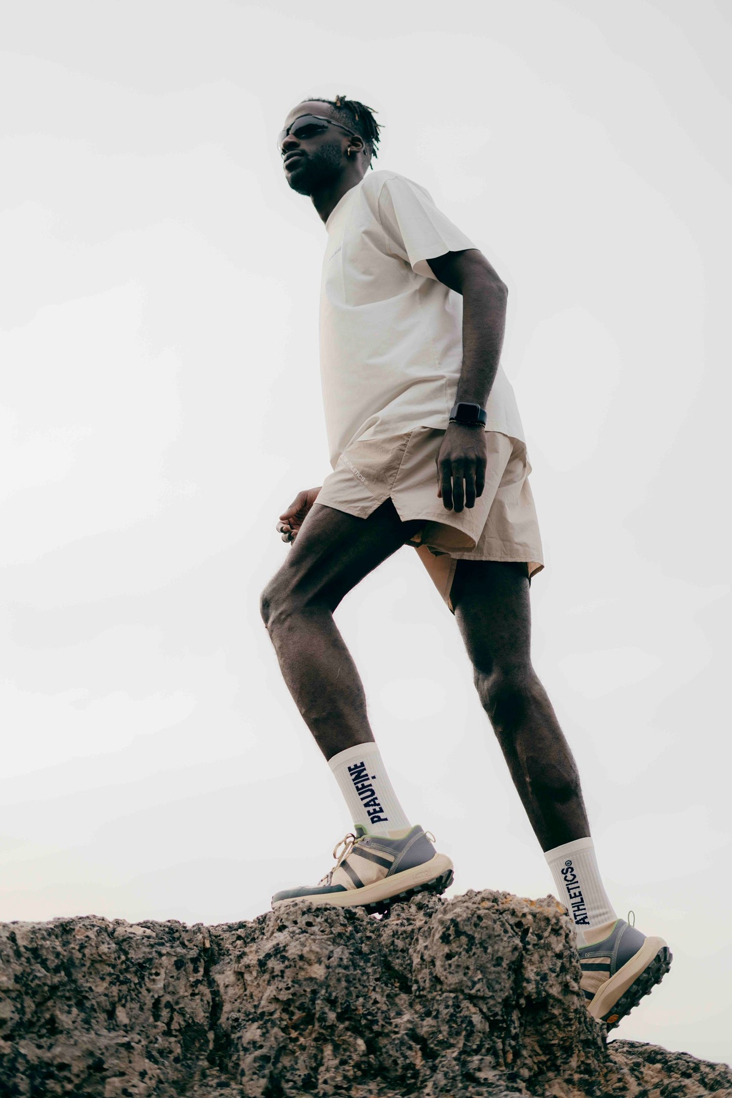 Peaufine Athletics - Vaporfeel® Socks - white - Chaussettes Running unisexe