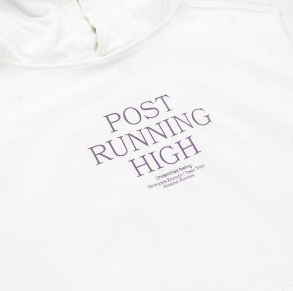 Hermanos Koumori - Post Running High Hoodie - white