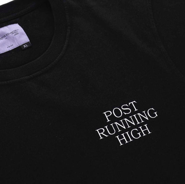 Hermanos Koumori - Post Running High T-shirt - black