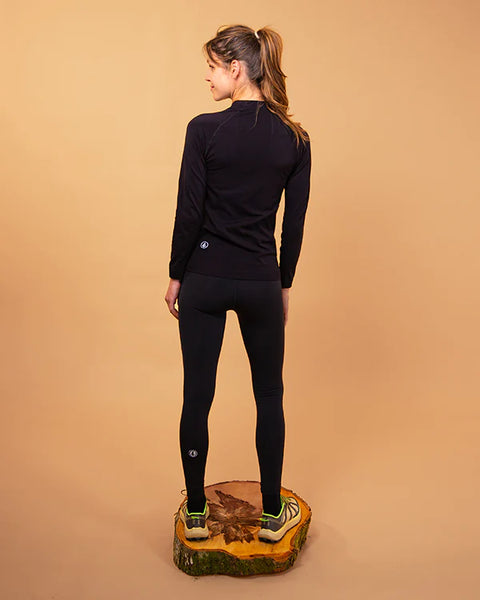 Nosc - Active Hybrid Legging - black - Womens running legging