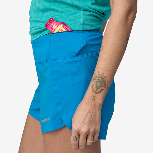 Patagonia - Strider Pro Shorts - 3½" - black - Short running femmes