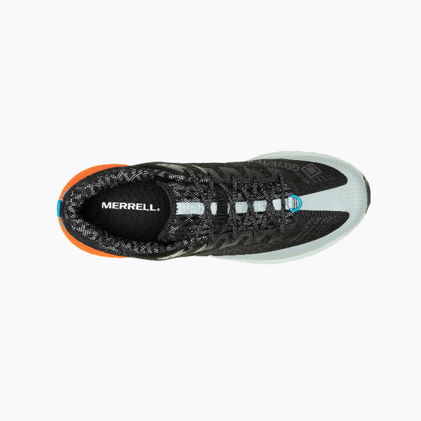 Merrell - Agility Peak 5 GTX - black / tangerine - Trail running shoes