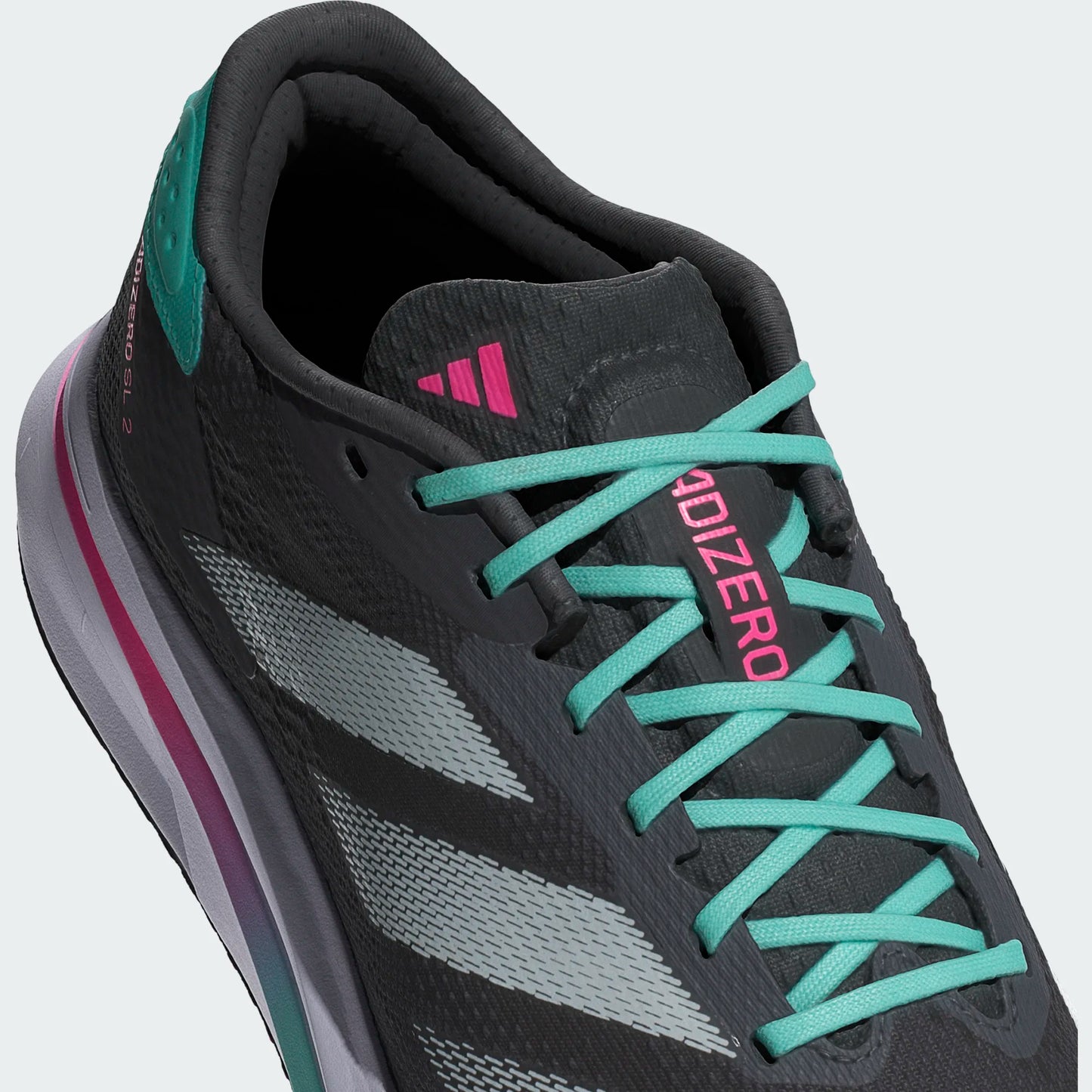 Adidas - Adizero SL2 Womens - Carbon / Crystal Jade / Flash Aqua - Chaussures de running femmes