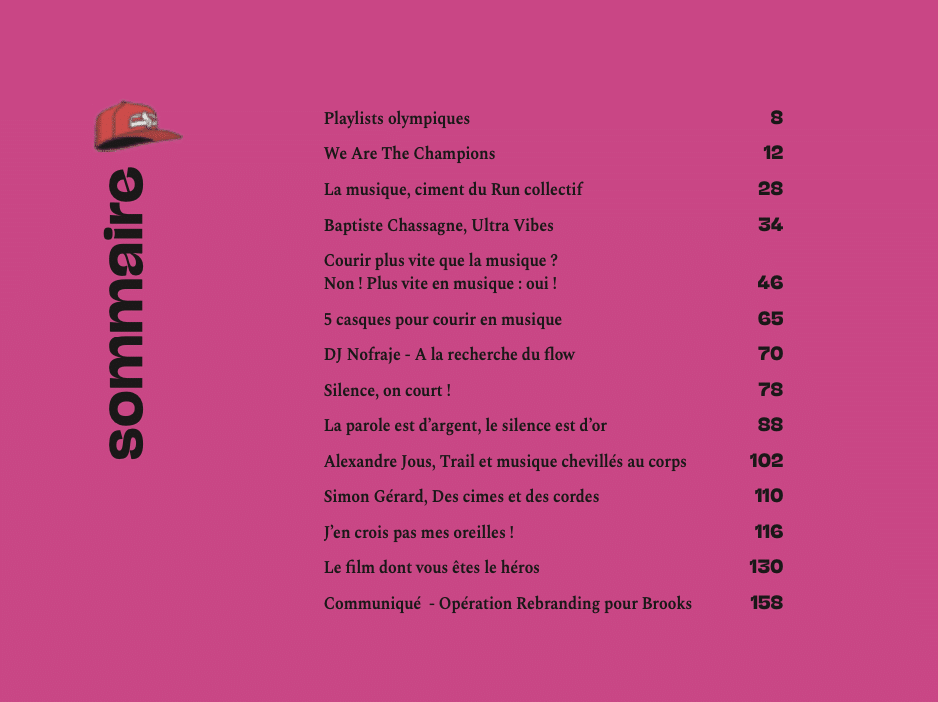 Forrest - #4 Les sons du run - magazine