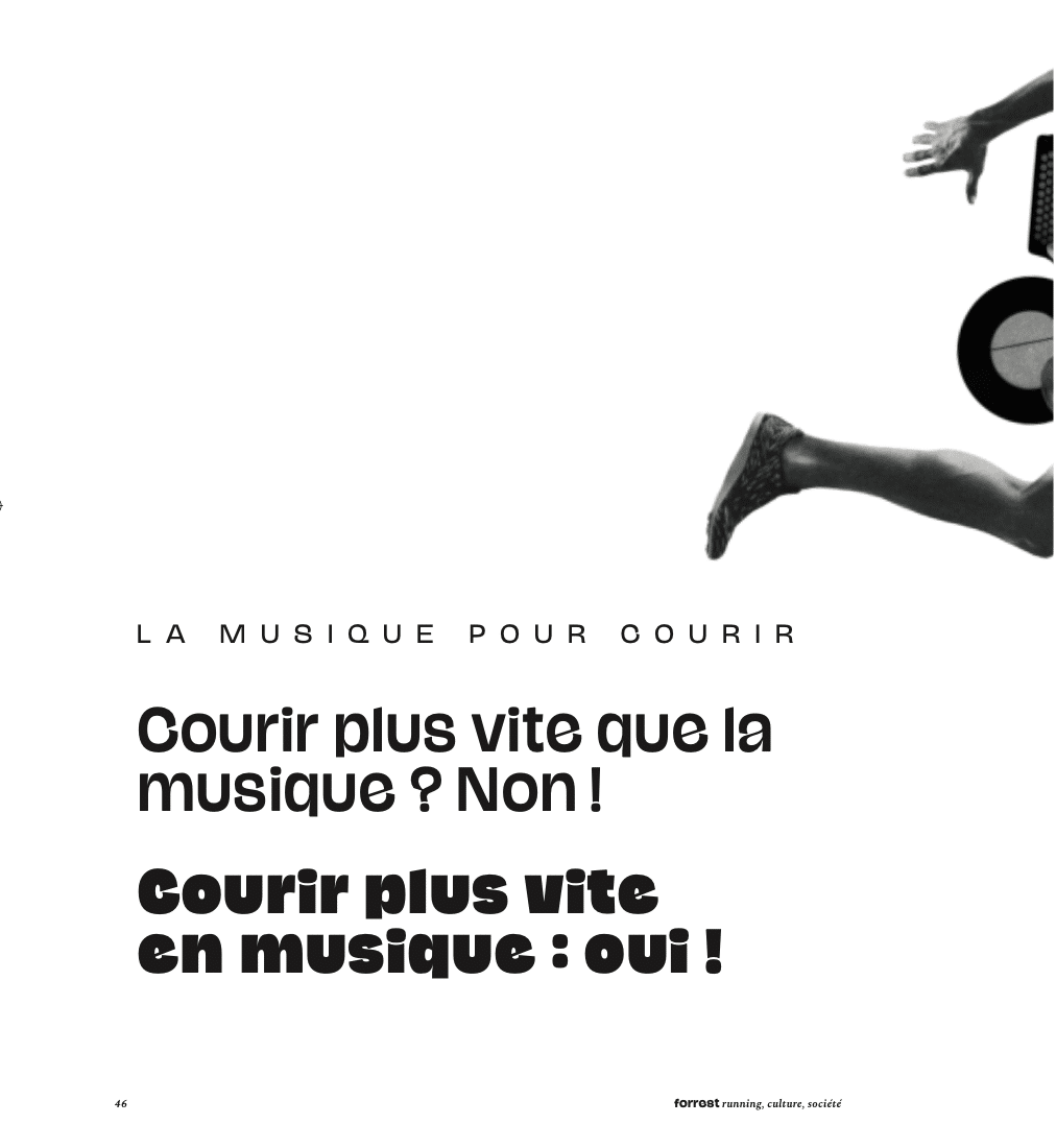 Forrest - #4 Les sons du run - magazine