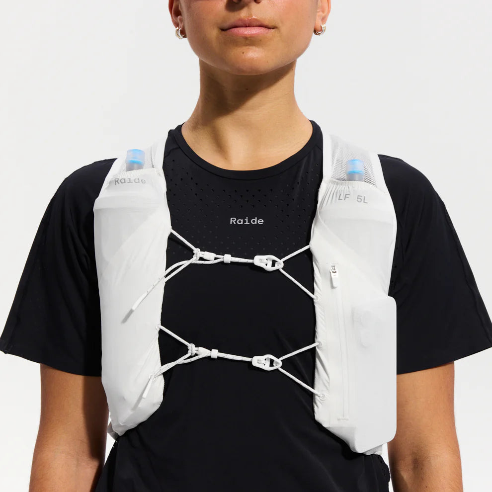 Raide Research - LF 5L - White - Gilet d’hydratation unisexe