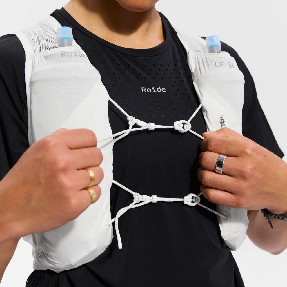 Raide Research - LF 5L - White - Gilet d’hydratation unisexe