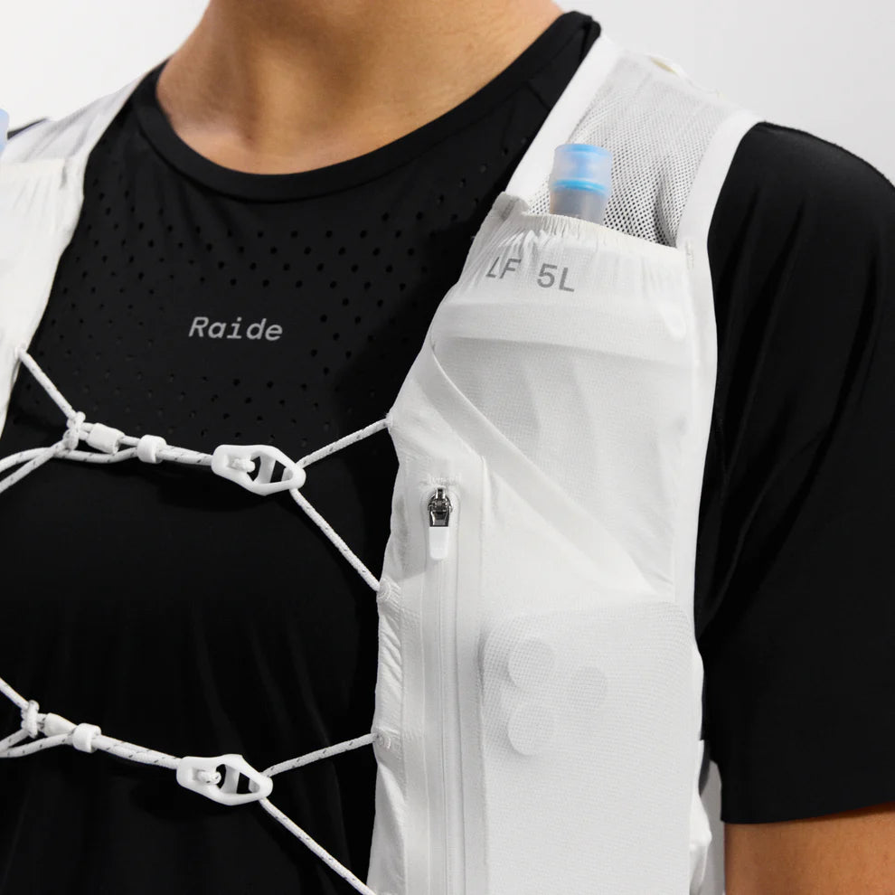 Raide Research - LF 5L - White - Gilet d’hydratation unisexe