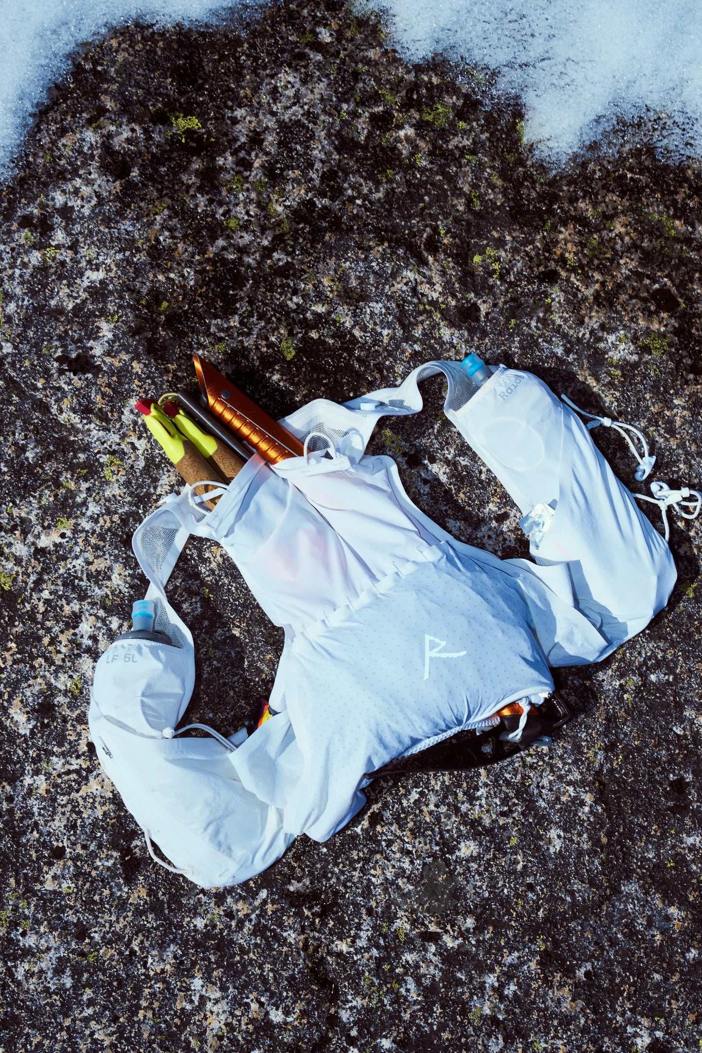 Raide Research - LF 5L - White - Gilet d’hydratation unisexe