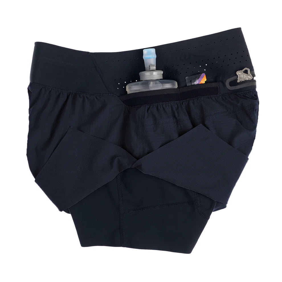 Raide Research - Women's TrailTech Short - black - Short running femmes