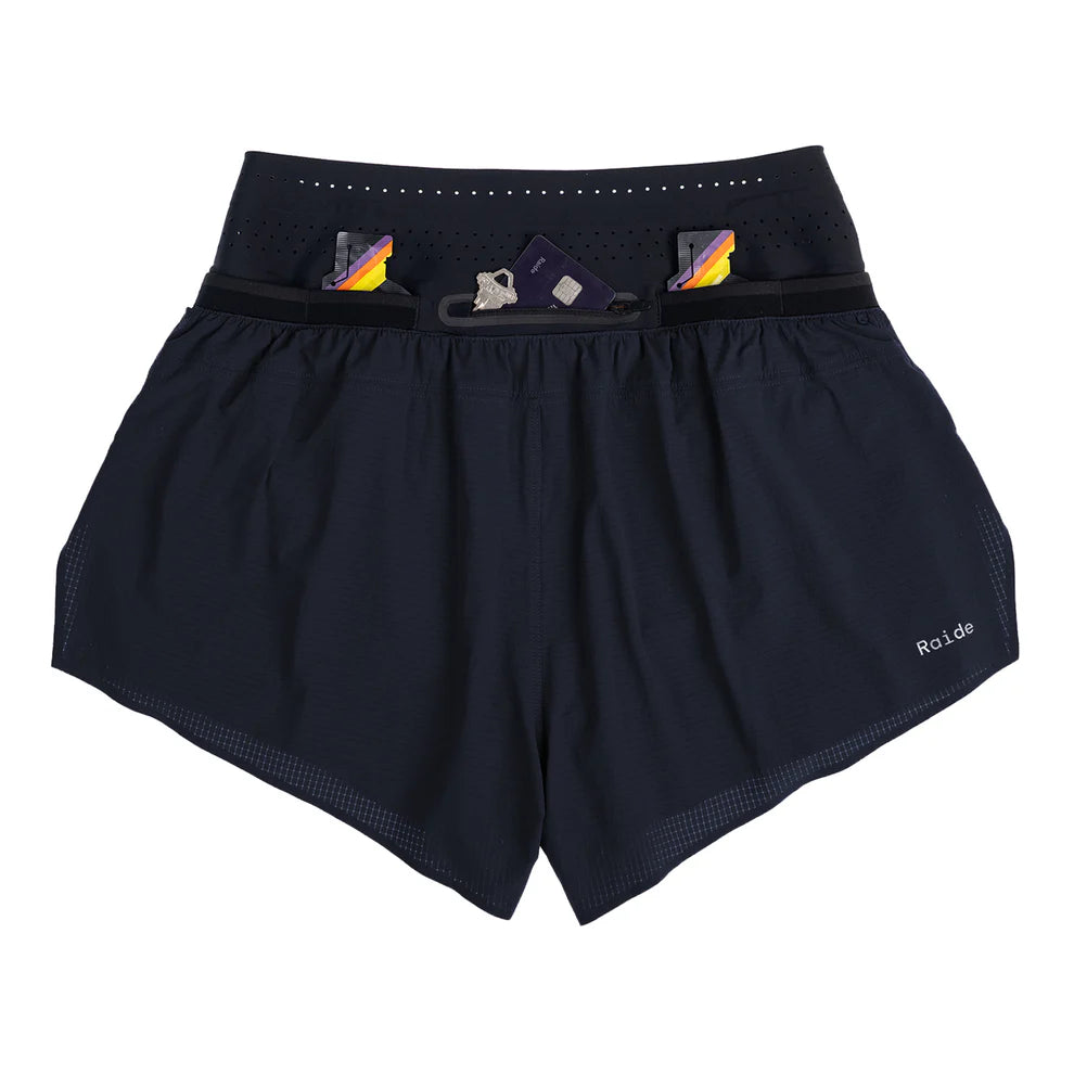 Raide Research - Women's TrailTech Short - black - Short running femmes
