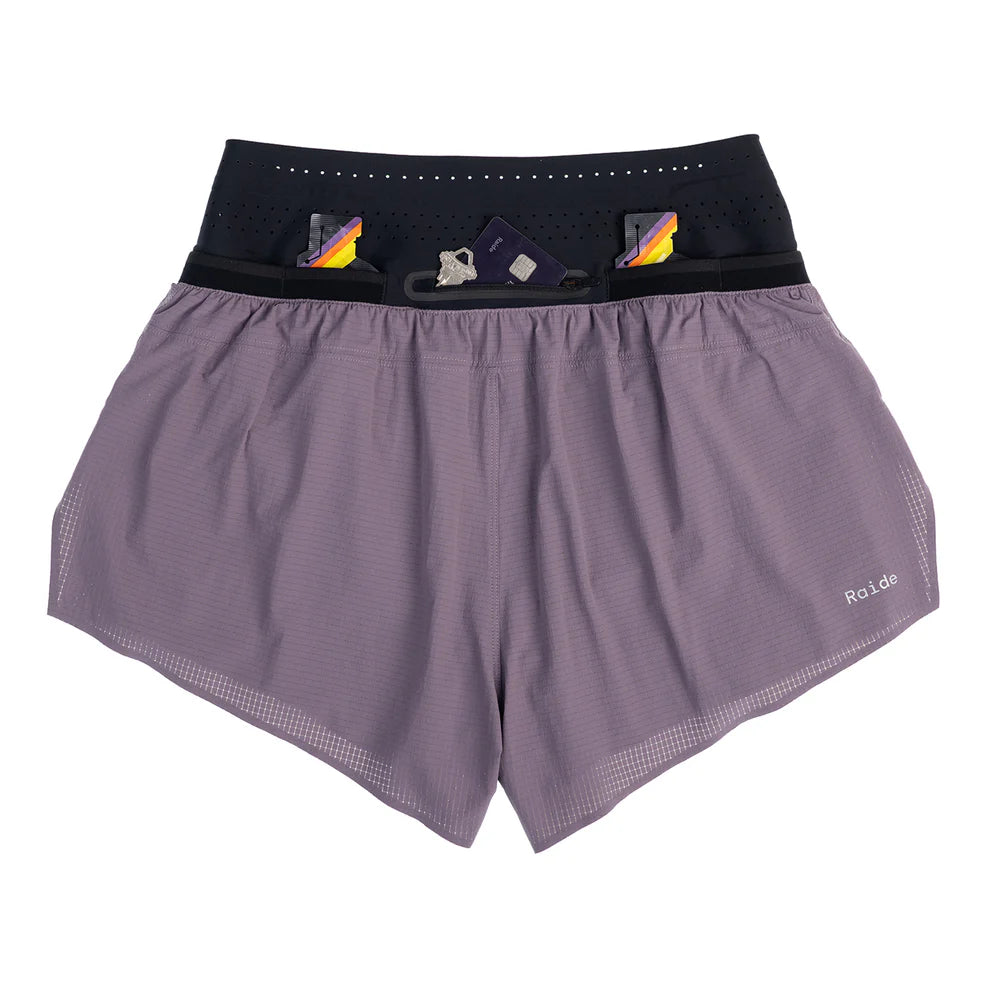 Raide Research - Women's TrailTech Short - dusk - Short running femmes