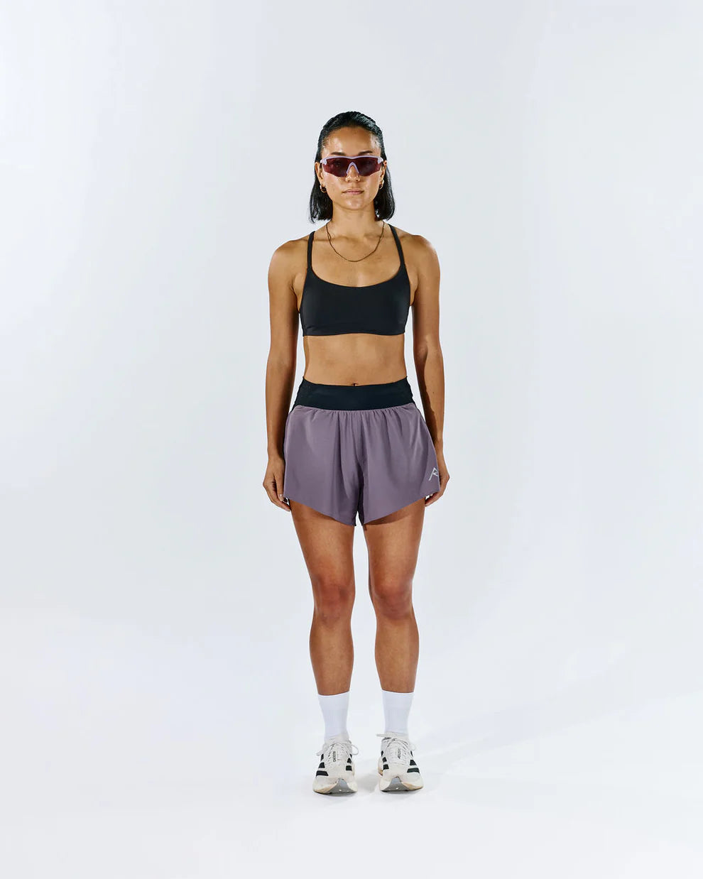 Raide Research - Women's TrailTech Short - dusk - Short running femmes
