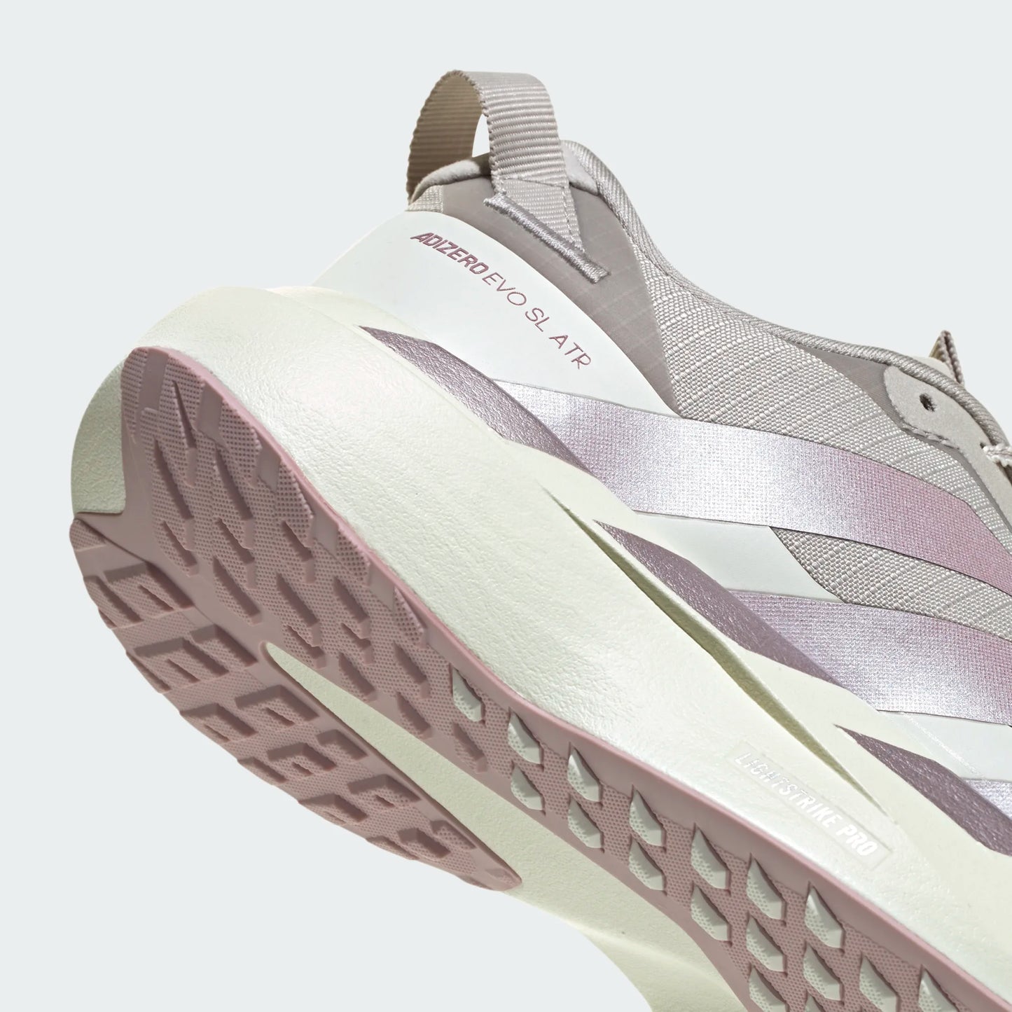 Adidas - Adizero Evo SL ATR - grey / ice purple / white - Chaussures running femmes