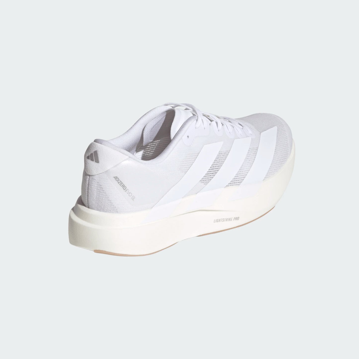 Adidas - Adizero Evo SL - Cloud White / Cloud White / Warm Sandstone - Chaussures running hommes