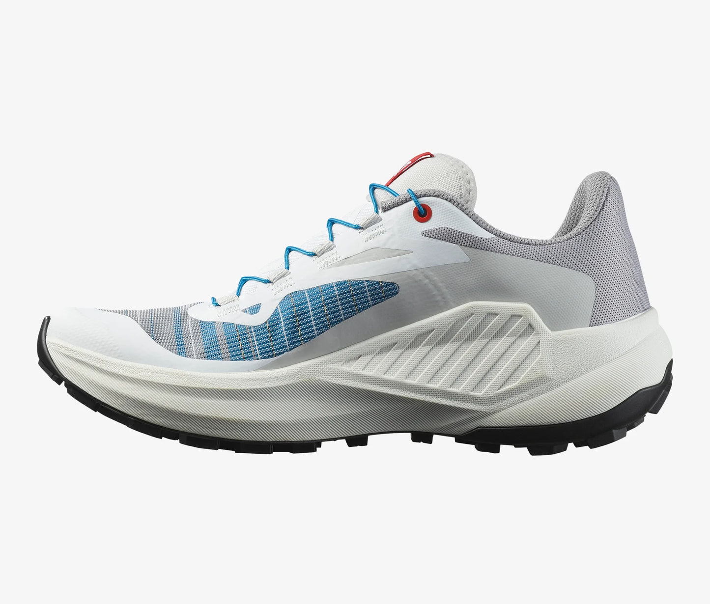 Salomon - Genesis - White / Lunar Rock / Transcend Blue - Chaussures trail running femmes