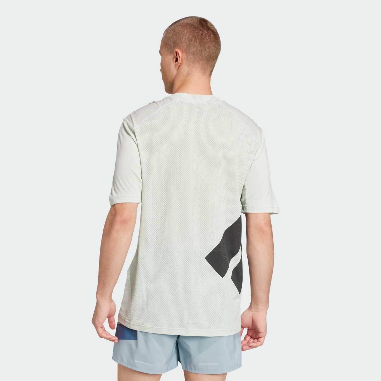Adidas - Xperior Tee - lin green - teeshirt running hommes