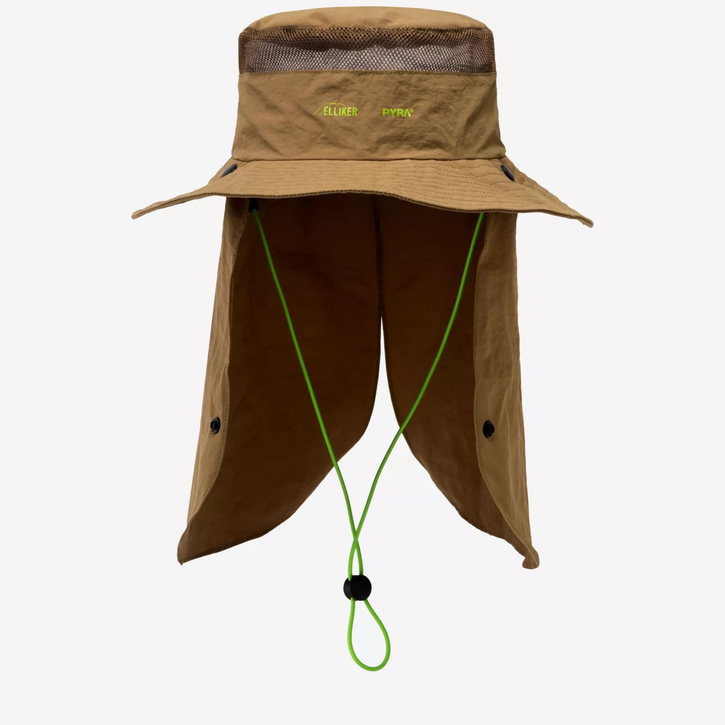 Elliker X Pyra - Feizor Packable Bkt Hat Neck & Face Cvr - DK sand - chapeau