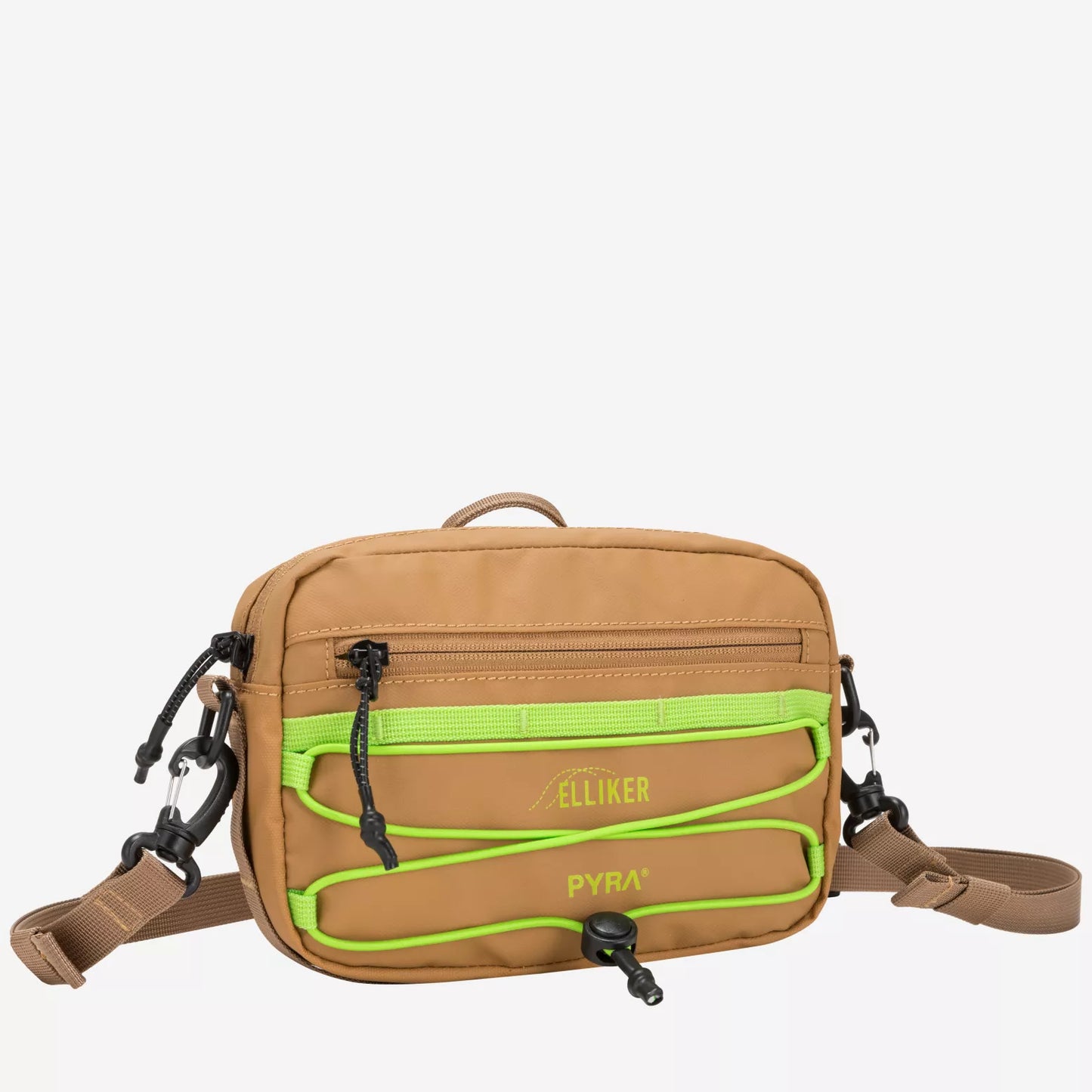 Elliker X Pyra - Litton Crossbody Bag - DK sand - sacoche