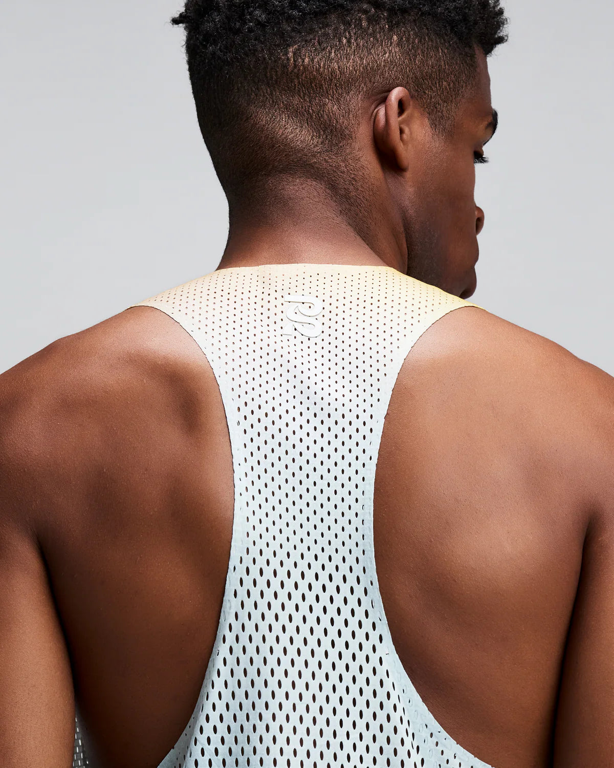 Bandit - Men’s SHREDDER™ Race Singlet with FLOPACK™ - lagoon / multi - Débardeur Running hommes