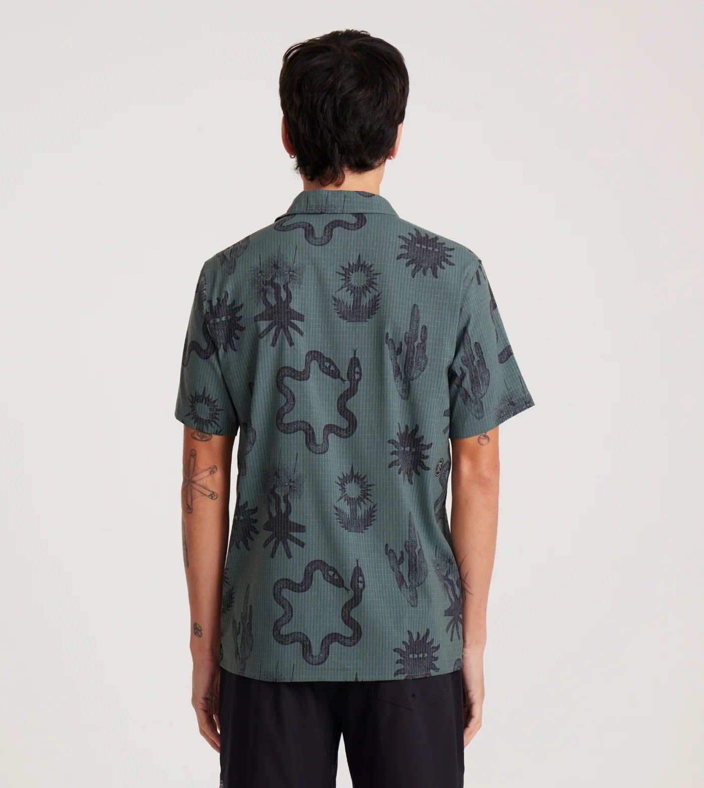 Roark Run Amok - Bless Up Trail Breathable Stretch Shirt - forest - chemise running hommes