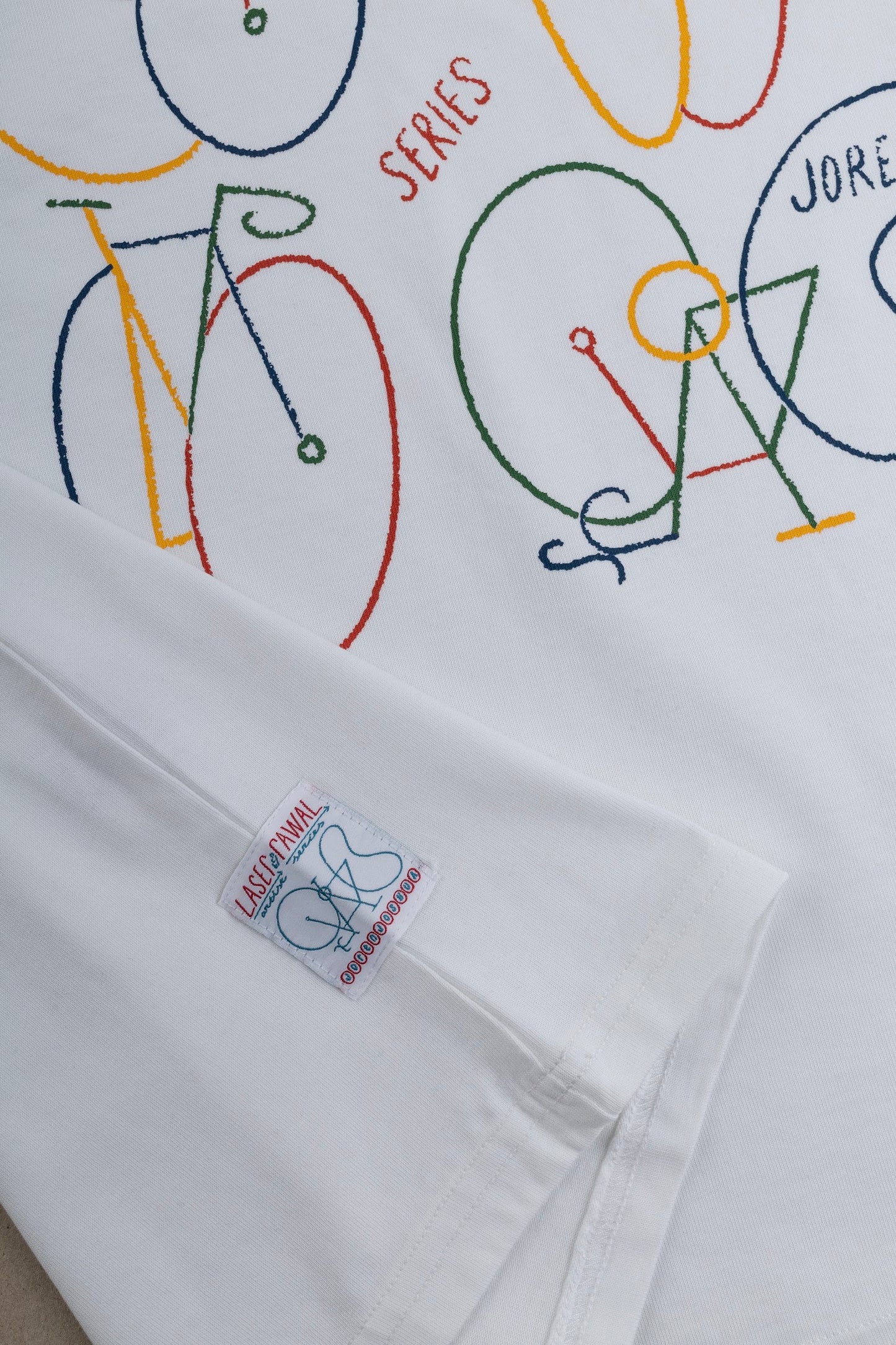 Laser Barcelona - Rawal Artist Series X Joren Joshua Tee - white - Teeshirt hommes
