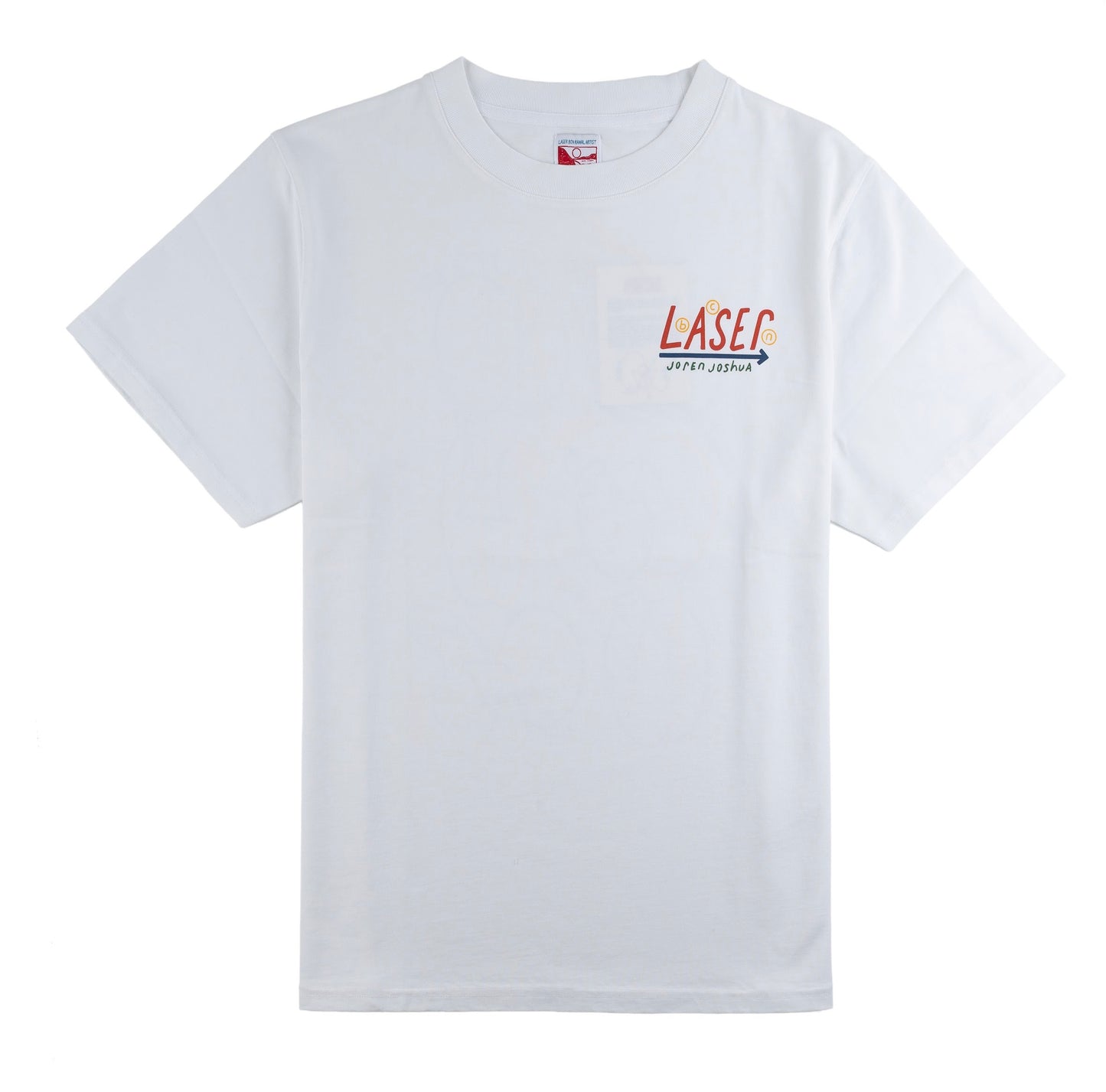 Laser Barcelona - Rawal Artist Series X Joren Joshua Tee - white - Teeshirt hommes