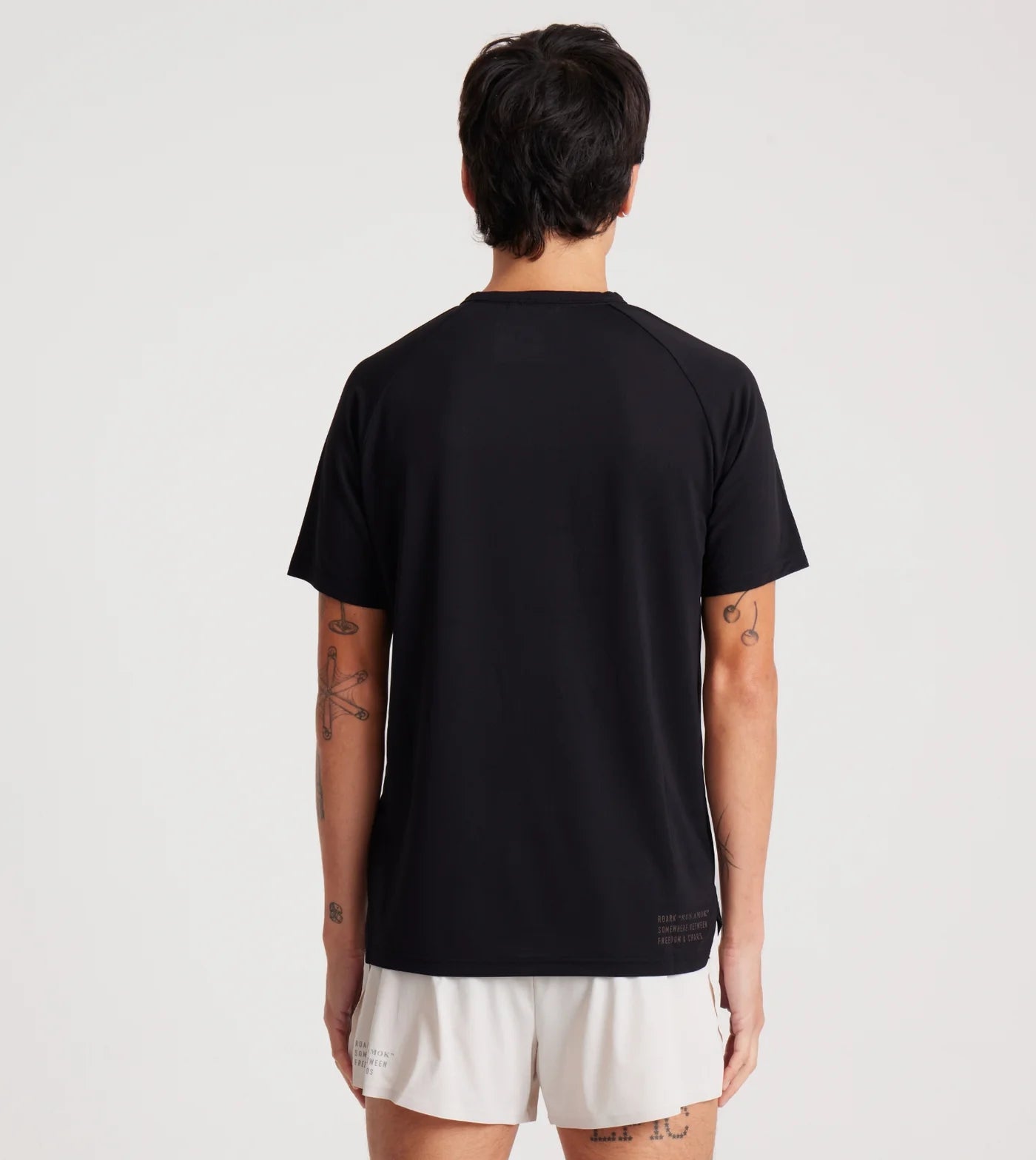Roark Run Amok - Alta Elite Running Tee - black - Teeshirt running hommes
