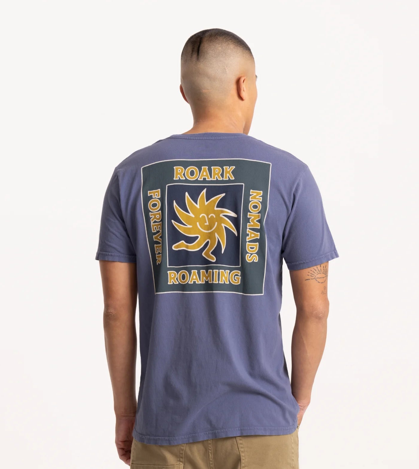Roark - Forever Roaming Tee - slate - Teeshirt Hommes