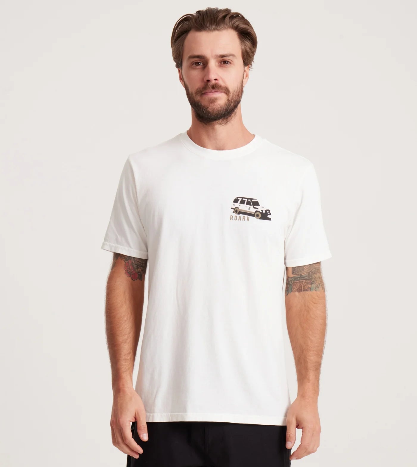 Roark - Expeditions Of The Obsessed Tee - off White - Teeshirt Hommes