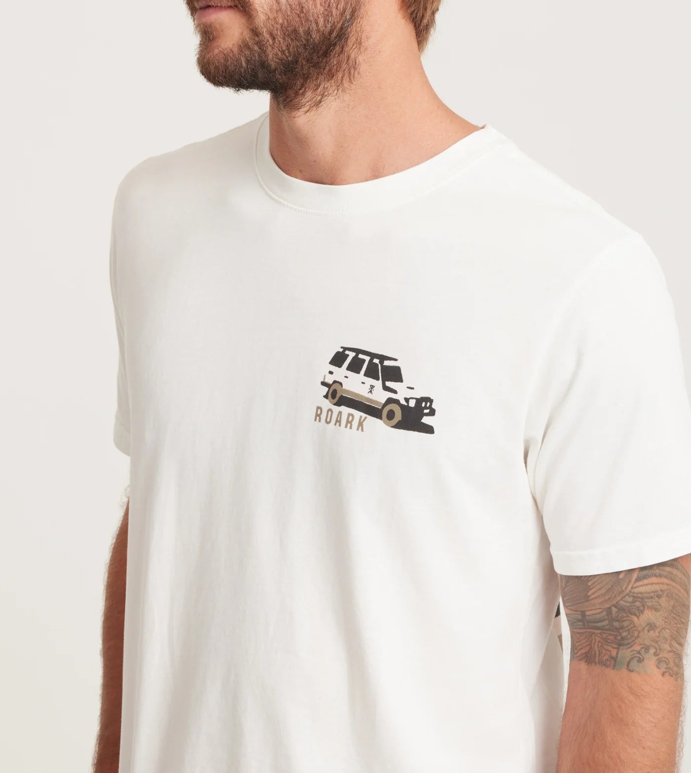 Roark - Expeditions Of The Obsessed Tee - off White - Teeshirt Hommes