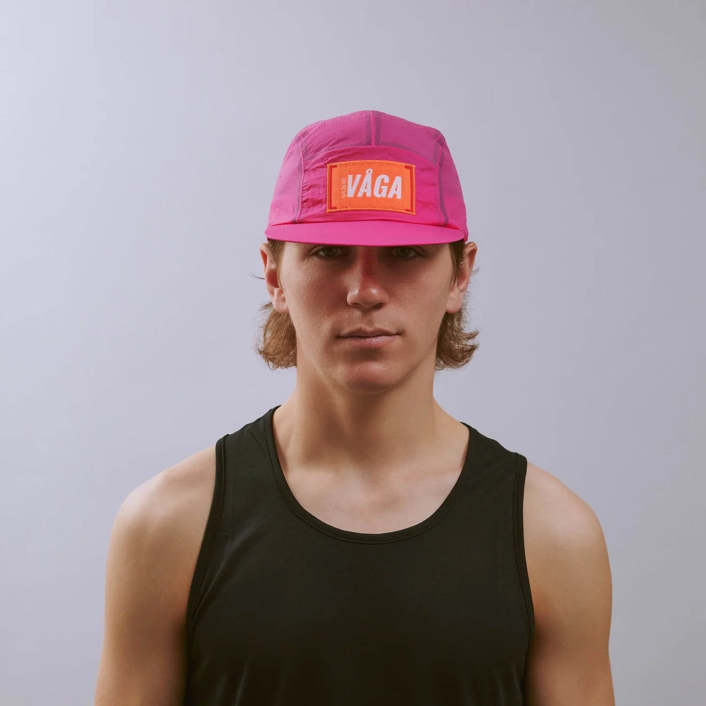 Våga - Feather Edge Cap - bright pink - casquette running unisexe