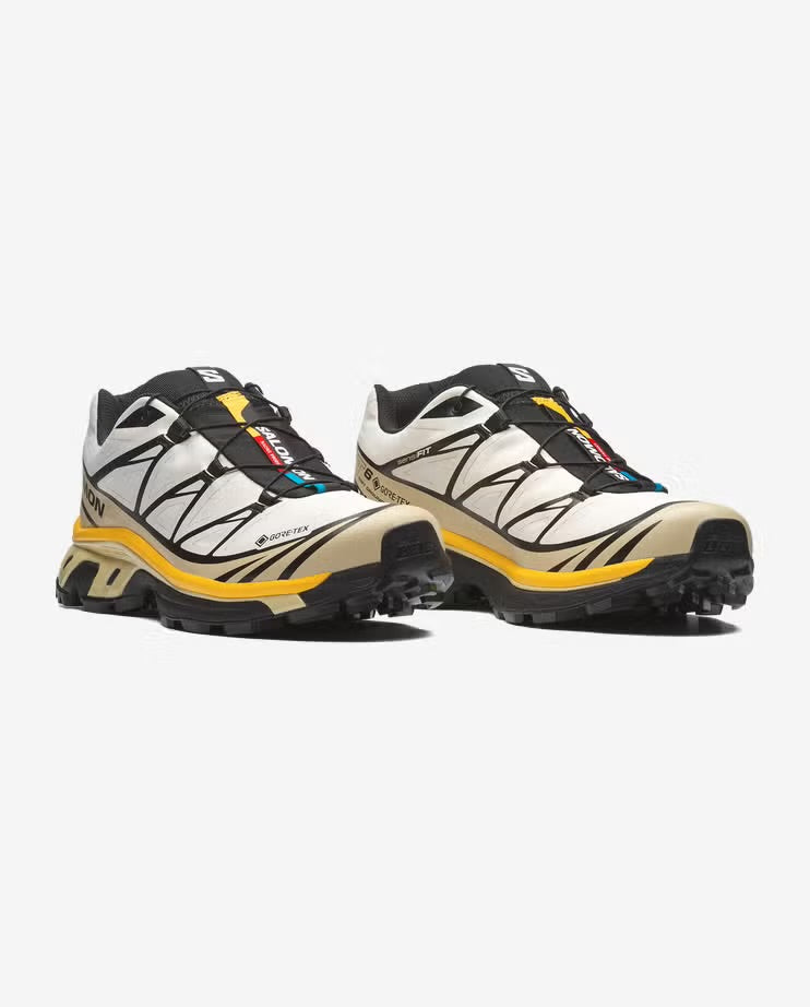 Salomon - XT-6 Gore-Tex - Vanilla Ice / Bog / Shadow Green - chaussures unisexe
