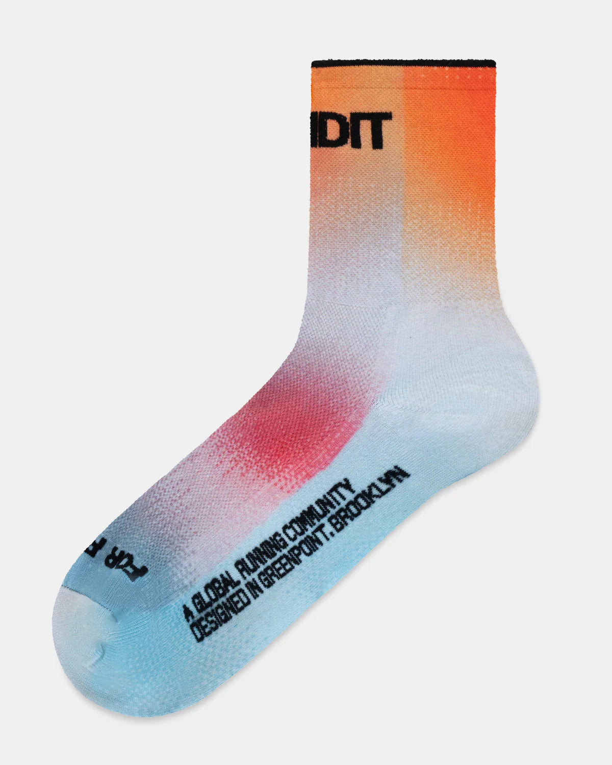 Bandit - LITE RUN™ Quarter Socks (2 pack) - poppy multi - Running mixte