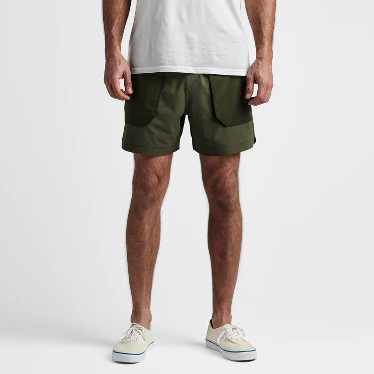 Roark - Happy Camper Shorts 16" - military - Short Hommes