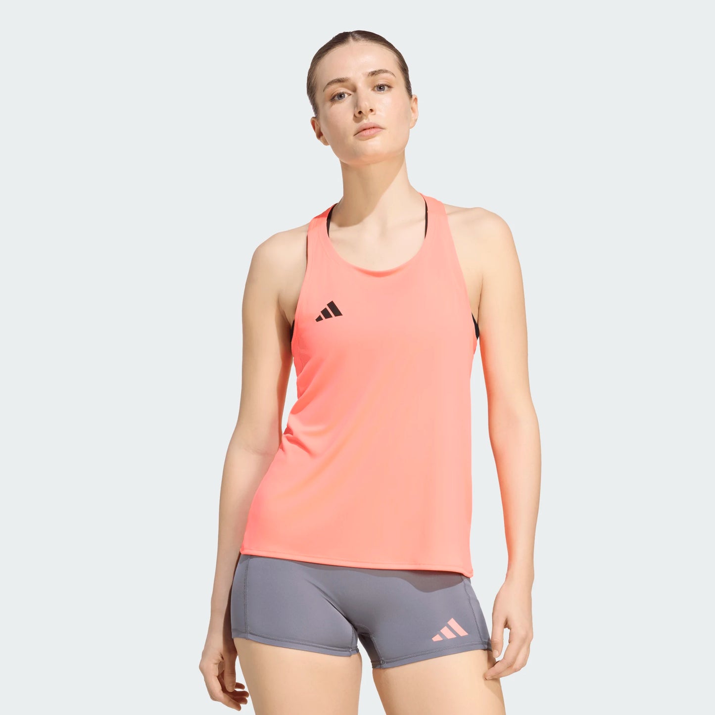 Adidas - Adizero E Tank - Solar Turbo - débardeur running femmes