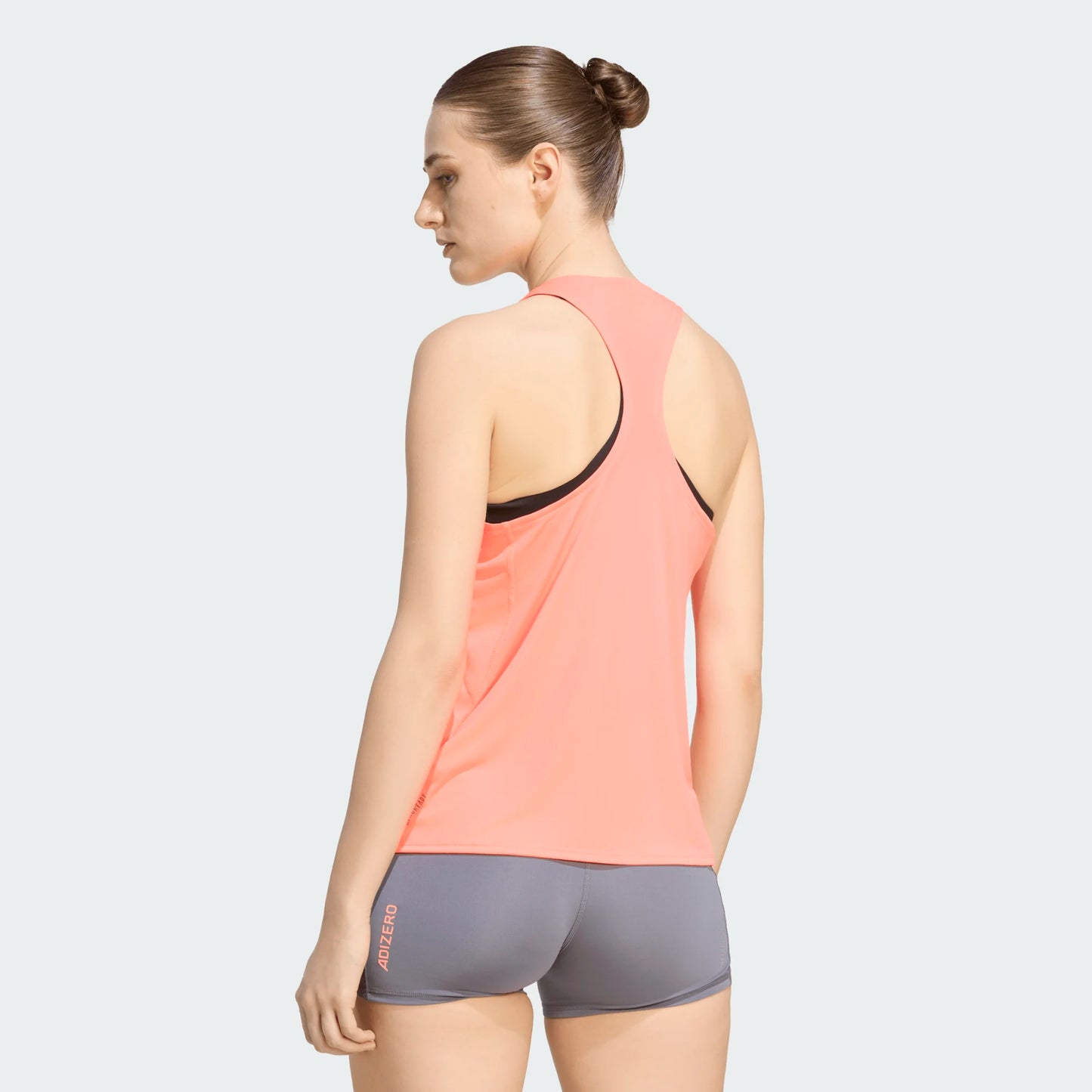 Adidas - Adizero E Tank - Solar Turbo - débardeur running femmes